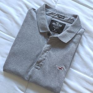 Hollister men's epic flex stretch grey tshirt